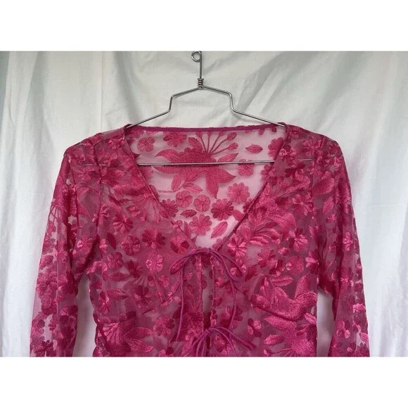 staud destiny dress blossom garden party Staud New Destiny Dress Garden Party Blossom Pink Size 00